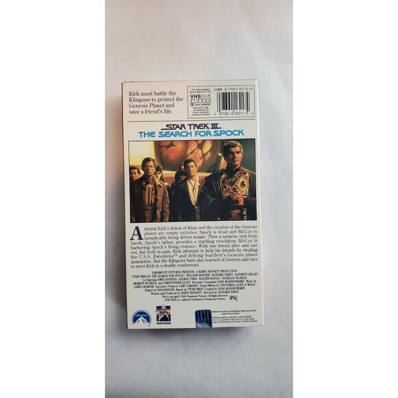 Star Trek - The Movie Collection VHS Tape - 6-Tape Collection Box SET - Picture 13 of 16